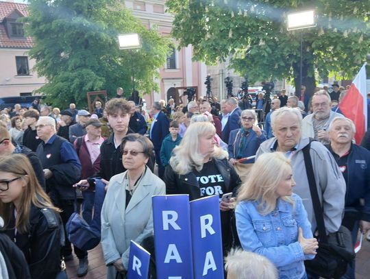 Rafał Trzaskowski w Zamościu - galeria zdjęć