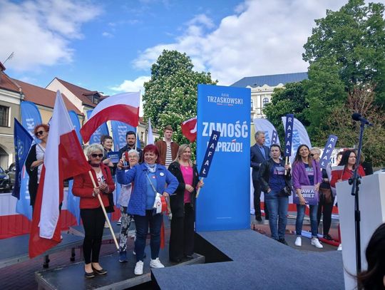 Rafał Trzaskowski w Zamościu - galeria zdjęć