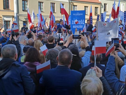 Rafał Trzaskowski w Zamościu - galeria zdjęć