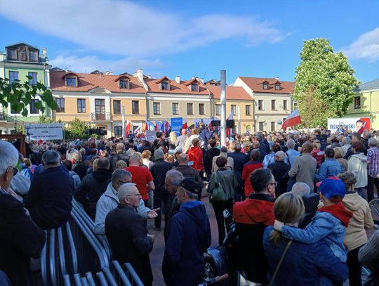 Rafał Trzaskowski w Zamościu - galeria zdjęć