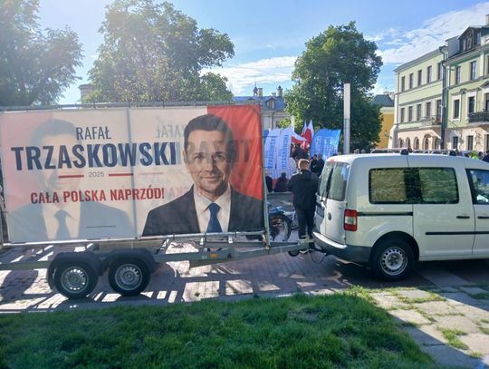 Rafał Trzaskowski w Zamościu - galeria zdjęć
