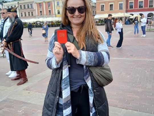 Akcja krwiodawstwa na Rynku Wielkim w Zamościu - galeria zdjęć