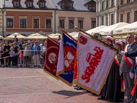 Zamość w rocznicę uchwalenia Konstytucji 3 maja - galeria zdjęć