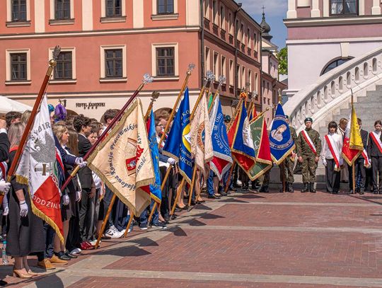 Zamość w rocznicę uchwalenia Konstytucji 3 maja - galeria zdjęć