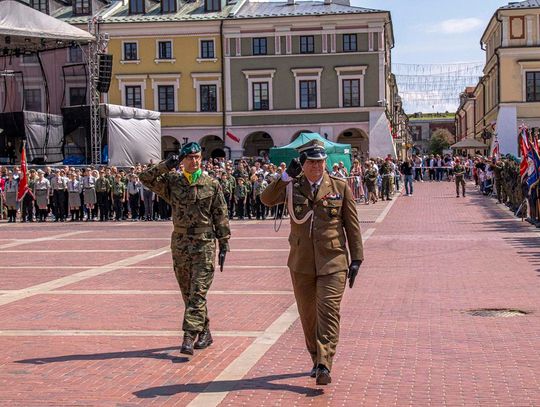 Zamość w rocznicę uchwalenia Konstytucji 3 maja - galeria zdjęć
