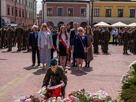 Zamość w rocznicę uchwalenia Konstytucji 3 maja - galeria zdjęć
