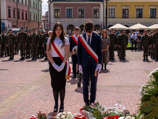 Zamość w rocznicę uchwalenia Konstytucji 3 maja - galeria zdjęć