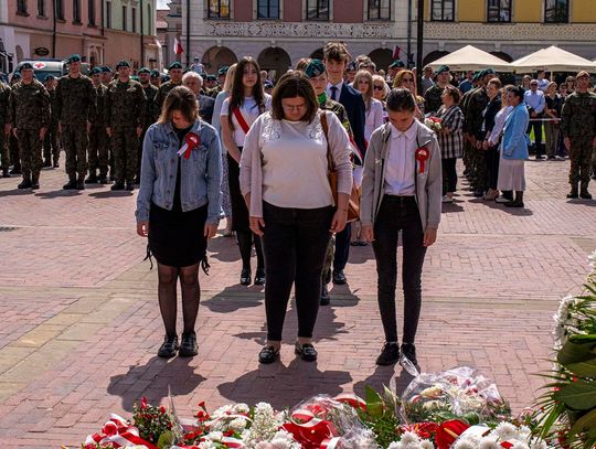 Zamość w rocznicę uchwalenia Konstytucji 3 maja - galeria zdjęć