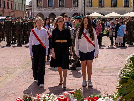 Zamość w rocznicę uchwalenia Konstytucji 3 maja - galeria zdjęć