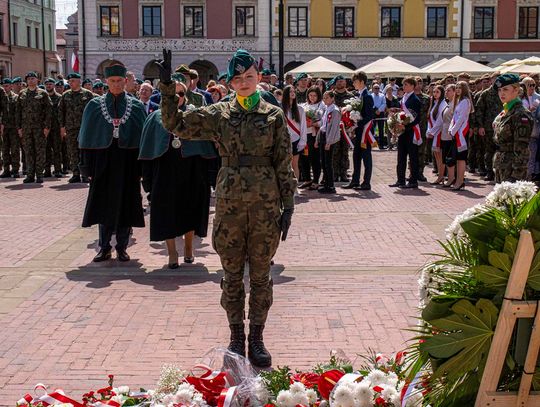 Zamość w rocznicę uchwalenia Konstytucji 3 maja - galeria zdjęć