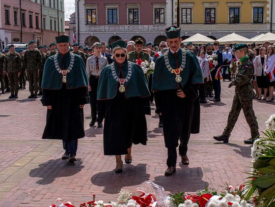 Zamość w rocznicę uchwalenia Konstytucji 3 maja - galeria zdjęć
