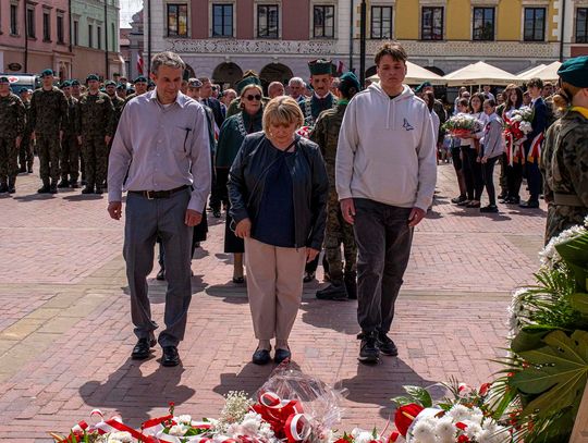 Zamość w rocznicę uchwalenia Konstytucji 3 maja - galeria zdjęć
