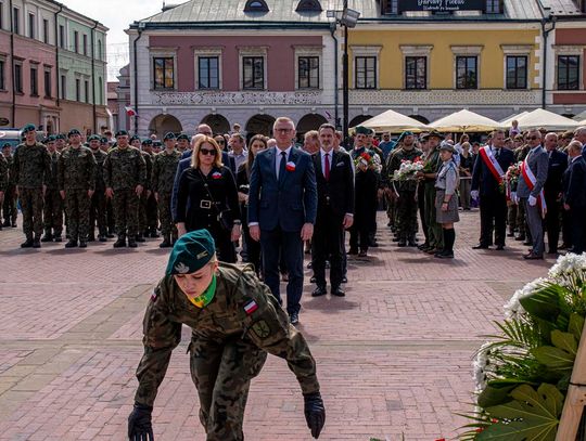 Zamość w rocznicę uchwalenia Konstytucji 3 maja - galeria zdjęć