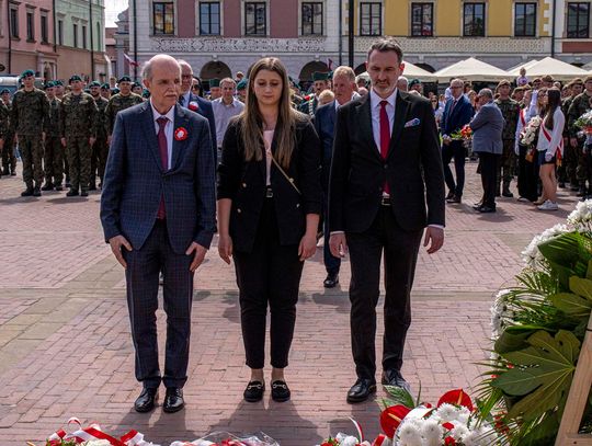 Zamość w rocznicę uchwalenia Konstytucji 3 maja - galeria zdjęć