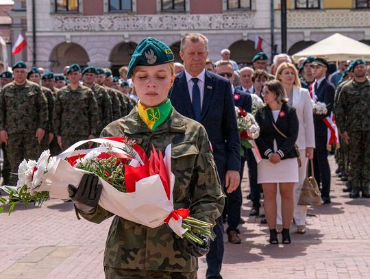 Zamość w rocznicę uchwalenia Konstytucji 3 maja - galeria zdjęć