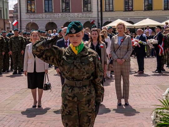 Zamość w rocznicę uchwalenia Konstytucji 3 maja - galeria zdjęć
