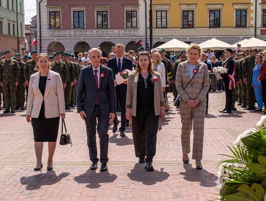 Zamość w rocznicę uchwalenia Konstytucji 3 maja - galeria zdjęć
