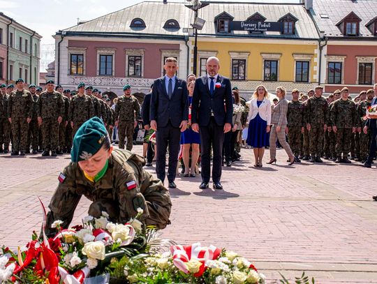 Zamość w rocznicę uchwalenia Konstytucji 3 maja - galeria zdjęć