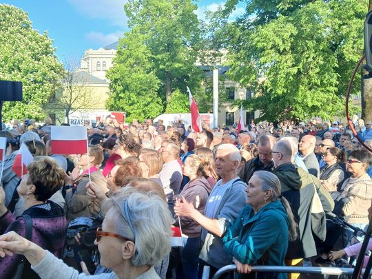Rafał Trzaskowski w Zamościu - galeria zdjęć