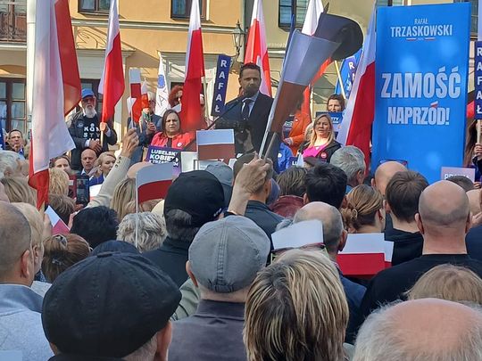 Rafał Trzaskowski w Zamościu - galeria zdjęć Rafał Trzaskowski w Zamościu - galeria zdjęć