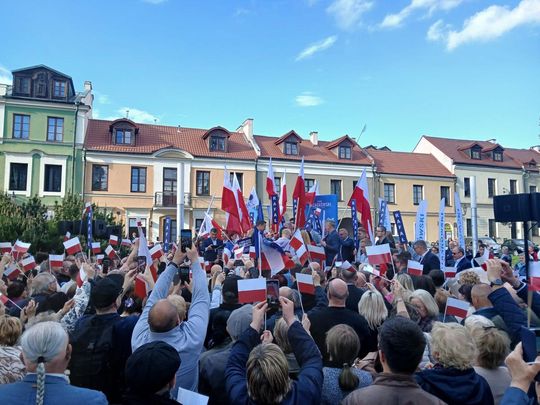 Rafał Trzaskowski w Zamościu - galeria zdjęć Rafał Trzaskowski w Zamościu - galeria zdjęć