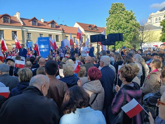Rafał Trzaskowski w Zamościu - galeria zdjęć Rafał Trzaskowski w Zamościu - galeria zdjęć
