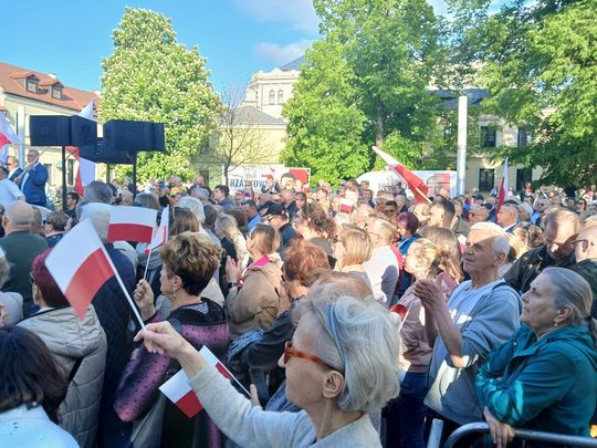 Rafał Trzaskowski w Zamościu - galeria zdjęć