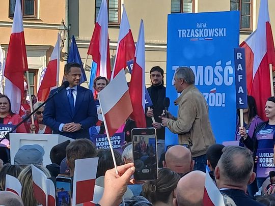 Rafał Trzaskowski w Zamościu - galeria zdjęć