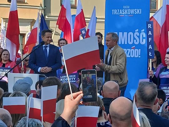 Rafał Trzaskowski w Zamościu - galeria zdjęć Rafał Trzaskowski w Zamościu - galeria zdjęć