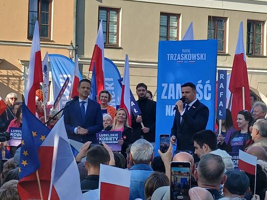 Rafał Trzaskowski w Zamościu - galeria zdjęć Rafał Trzaskowski w Zamościu - galeria zdjęć