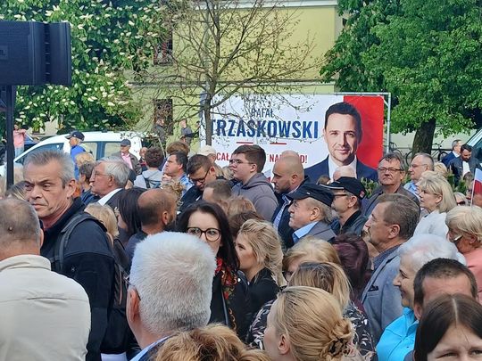 Rafał Trzaskowski w Zamościu - galeria zdjęć