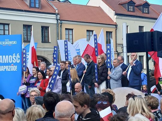Rafał Trzaskowski w Zamościu - galeria zdjęć