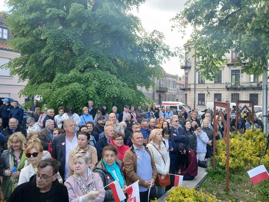 Rafał Trzaskowski w Zamościu - galeria zdjęć