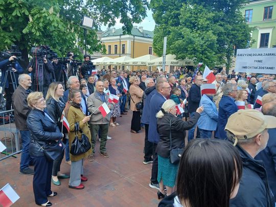 Rafał Trzaskowski w Zamościu - galeria zdjęć Rafał Trzaskowski w Zamościu - galeria zdjęć