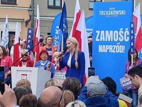 Rafał Trzaskowski w Zamościu - galeria zdjęć