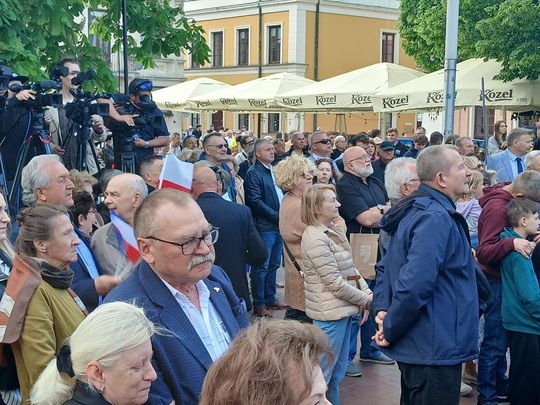 Rafał Trzaskowski w Zamościu - galeria zdjęć