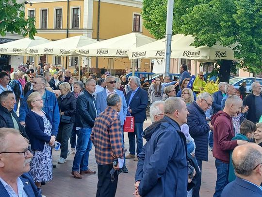 Rafał Trzaskowski w Zamościu - galeria zdjęć