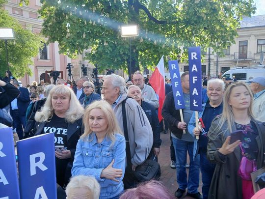 Rafał Trzaskowski w Zamościu - galeria zdjęć