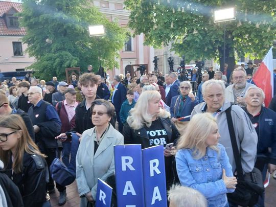 Rafał Trzaskowski w Zamościu - galeria zdjęć