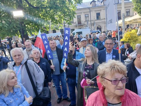 Rafał Trzaskowski w Zamościu - galeria zdjęć