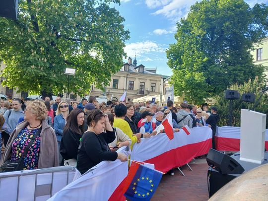 Rafał Trzaskowski w Zamościu - galeria zdjęć