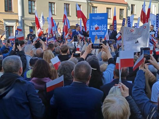 Rafał Trzaskowski w Zamościu - galeria zdjęć