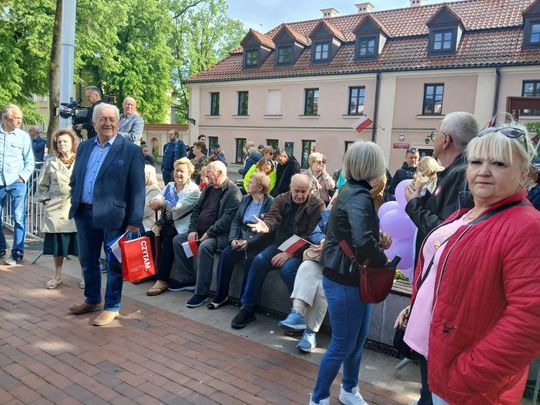Rafał Trzaskowski w Zamościu - galeria zdjęć