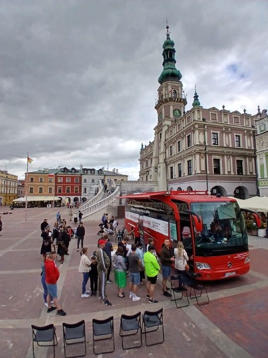 Akcja krwiodawstwa na Rynku Wielkim w Zamościu - galeria zdjęć Akcja krwiodawstwa na Rynku Wielkim w Zamościu - galeria zdjęć