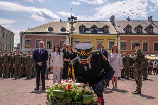 Zamość w rocznicę uchwalenia Konstytucji 3 maja - galeria zdjęć