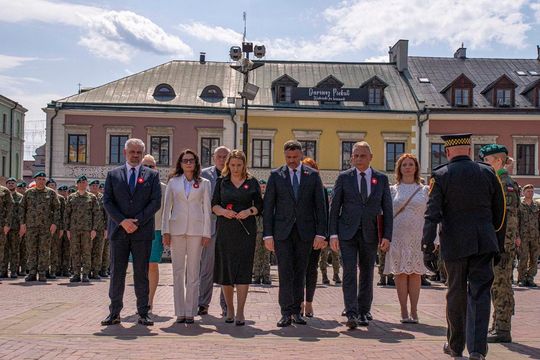 Zamość w rocznicę uchwalenia Konstytucji 3 maja - galeria zdjęć