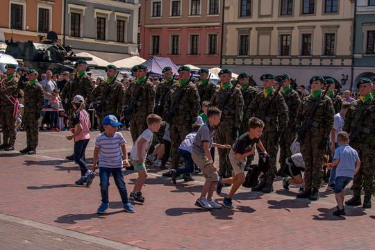 Zamość w rocznicę uchwalenia Konstytucji 3 maja - galeria zdjęć