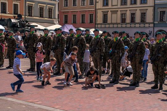 Zamość w rocznicę uchwalenia Konstytucji 3 maja - galeria zdjęć