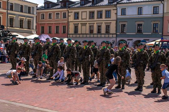 Zamość w rocznicę uchwalenia Konstytucji 3 maja - galeria zdjęć
