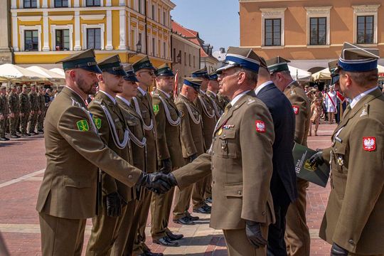 Zamość w rocznicę uchwalenia Konstytucji 3 maja - galeria zdjęć